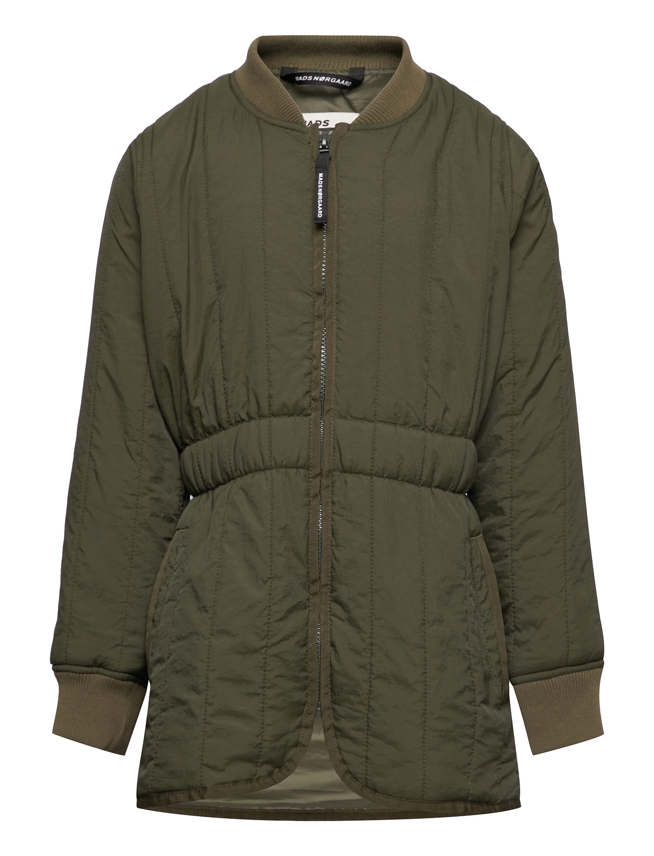 Crinckle Soft Janilla Jacket Green Mads Nørgaard