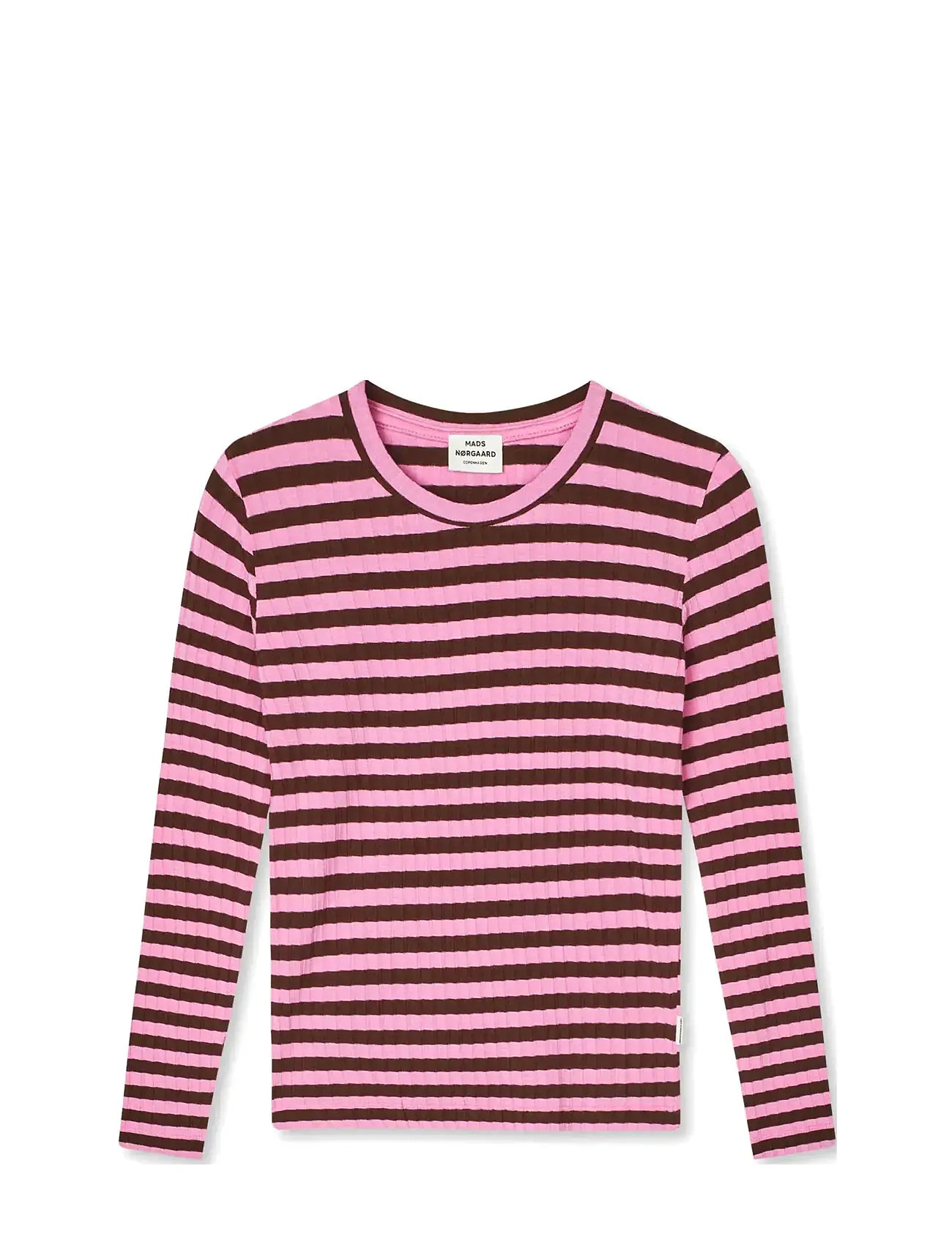 MADS NØRGAARD 5X5 Klassisch Stripe Talika Oberteil Pink - 164 - Kinder