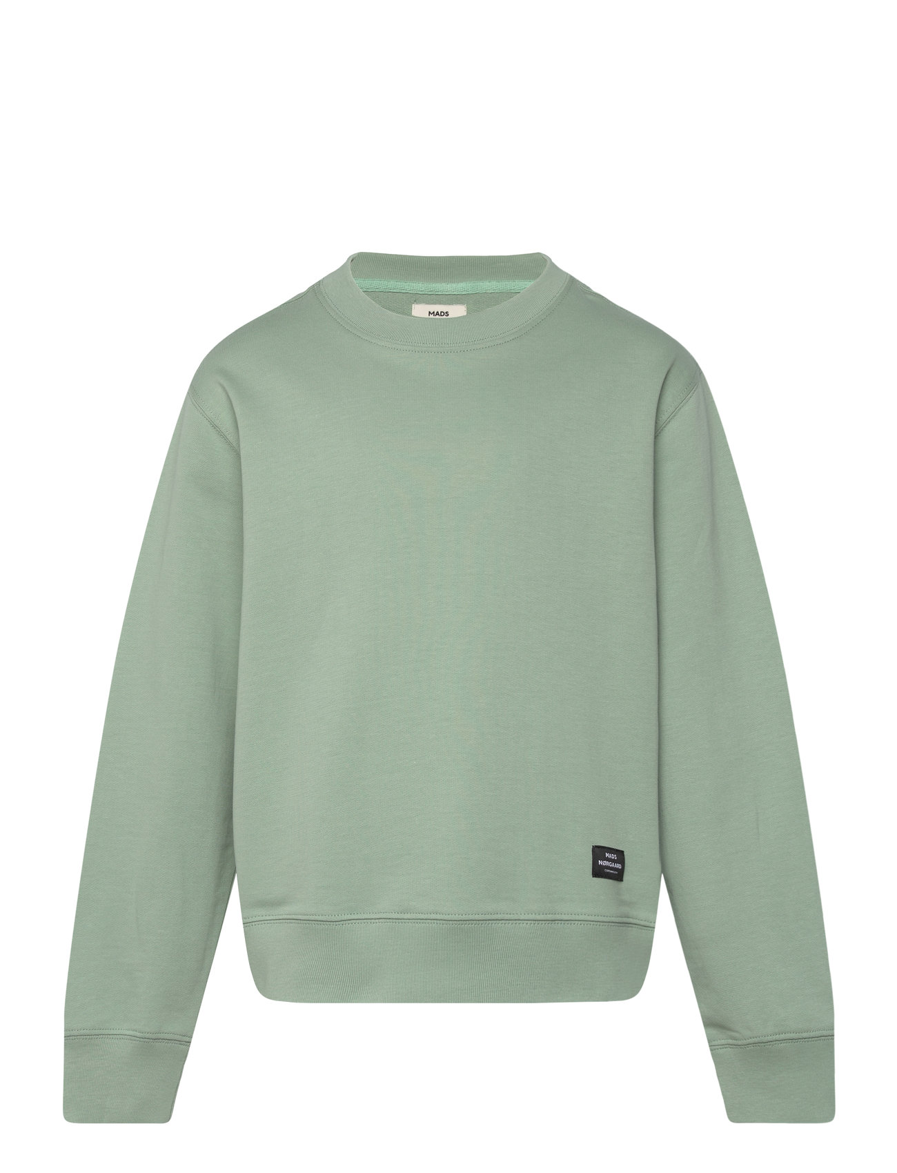 Light Terry Solo Sweatshirt Tops Sweatshirts & Hoodies Sweatshirts Green Mads Nørgaard