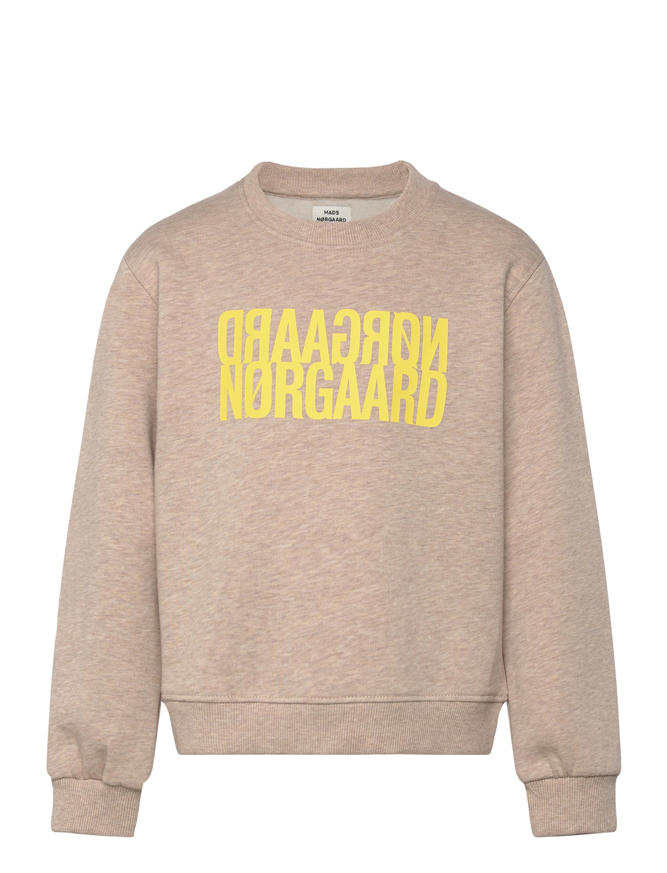 Organic Sweat Talinka Sweatshirt Tops Sweatshirts & Hoodies Sweatshirts Beige Mads Nørgaard