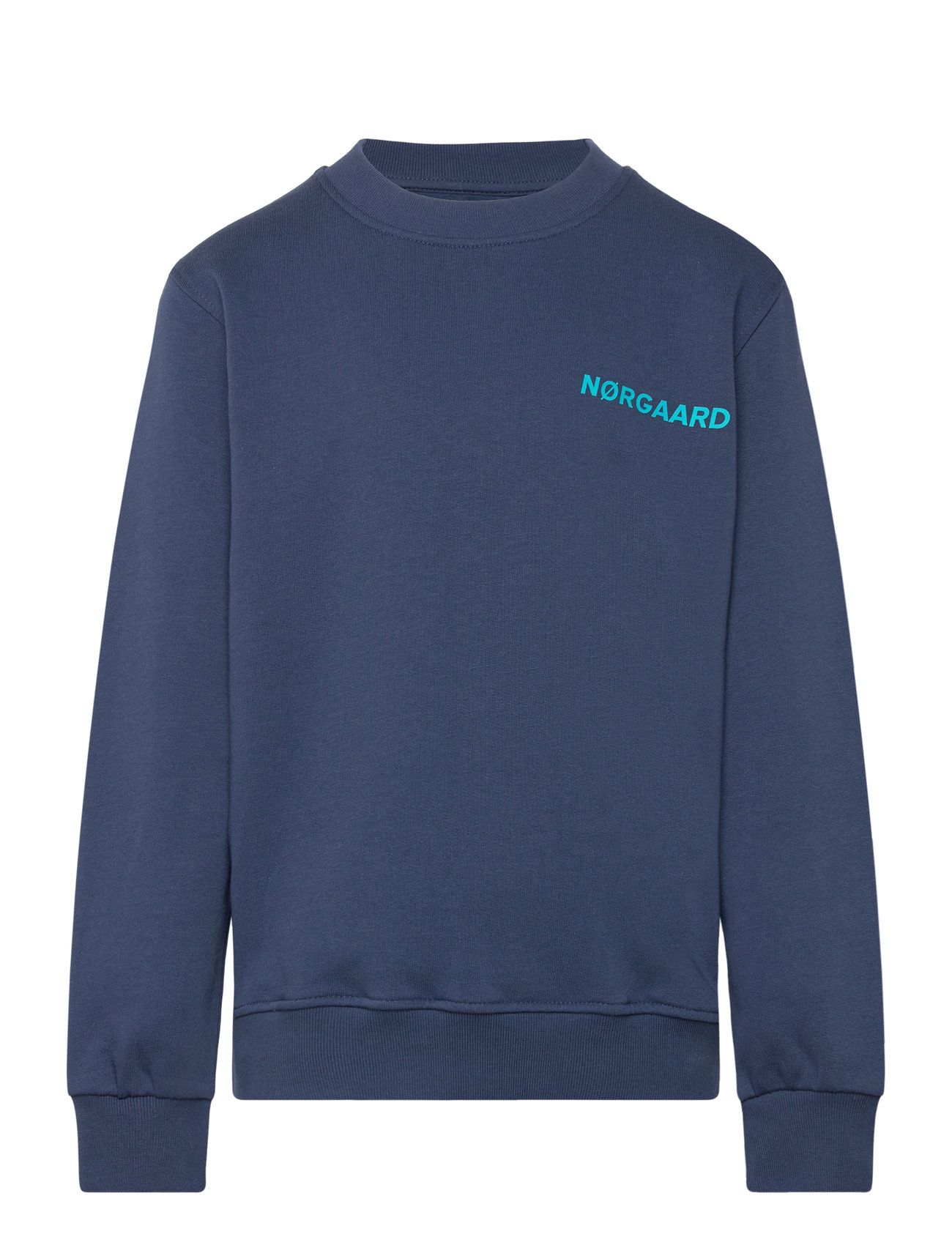 Organic Sweat Solo Sweatshirt Tops Sweatshirts & Hoodies Sweatshirts Blue Mads Nørgaard