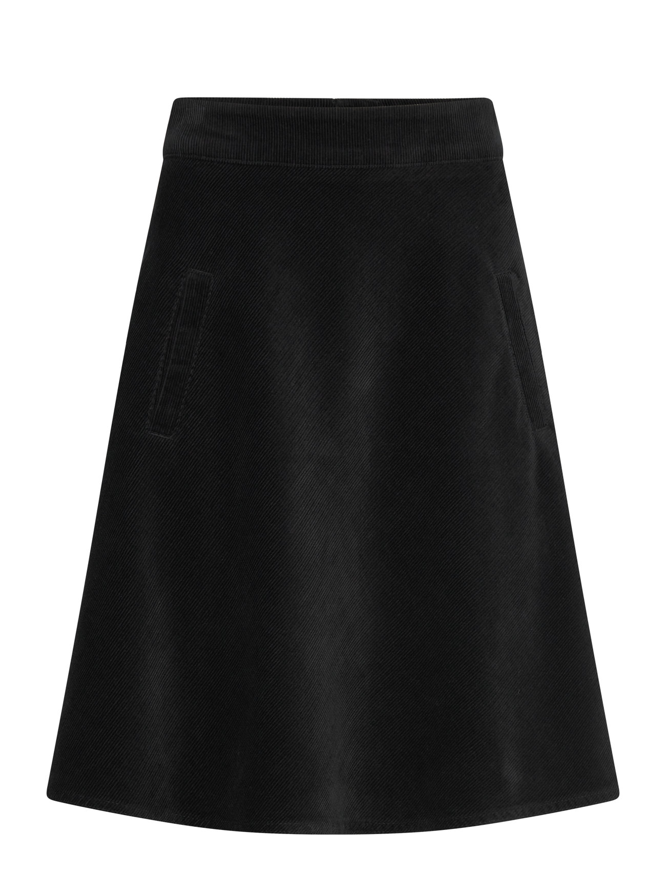 Mini Cord Stelly Skirt Black Mads Nørgaard