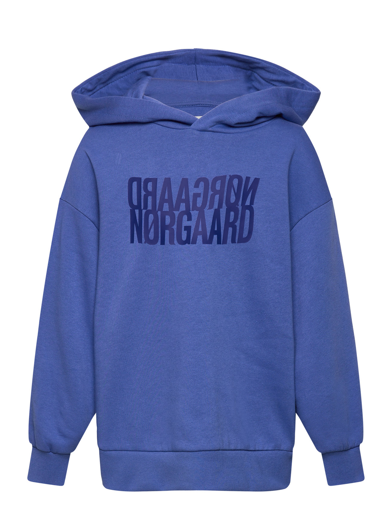 Organic Sweat Heidi Sweatshirt Tops Sweatshirts & Hoodies Hoodies Blue Mads Nørgaard