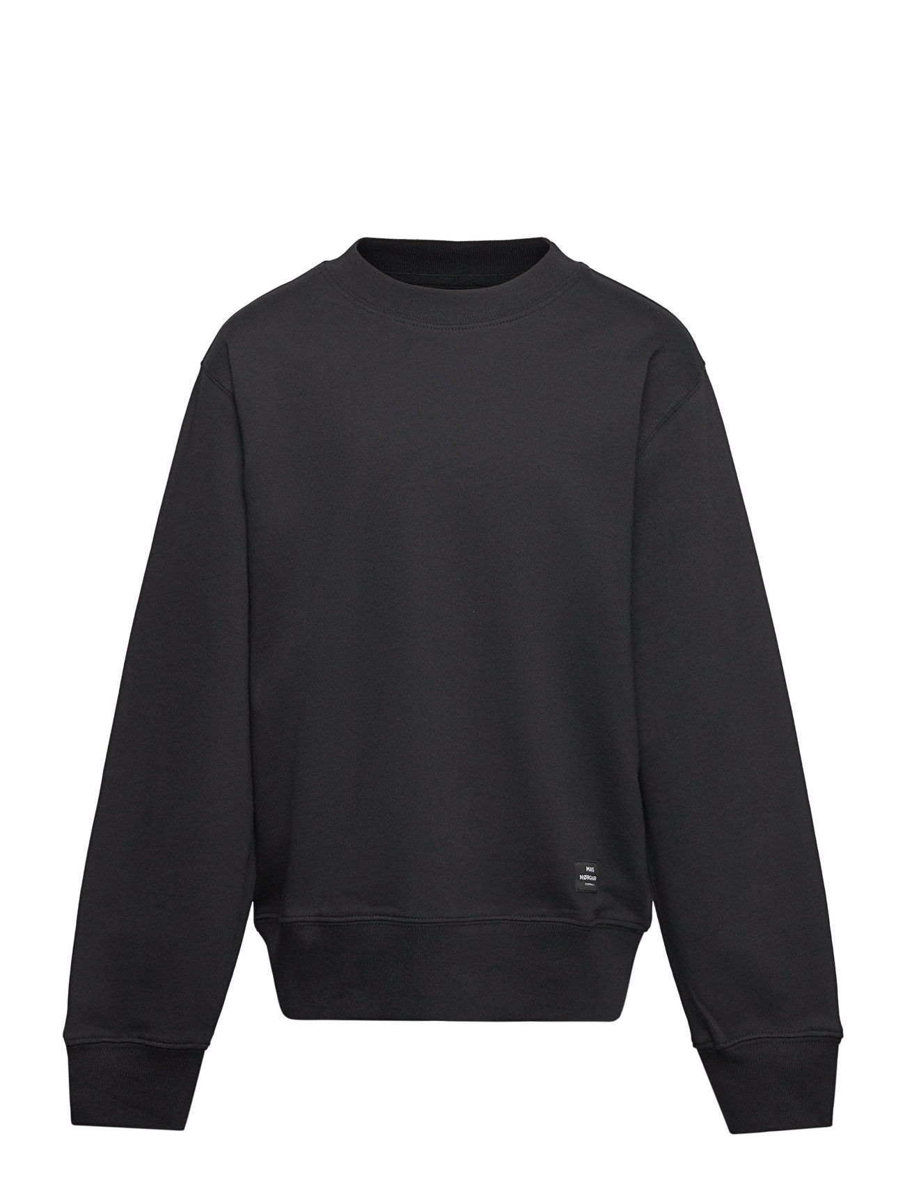 Light Terry Solo Sweatshirt Tops Sweatshirts & Hoodies Sweatshirts Black Mads Nørgaard