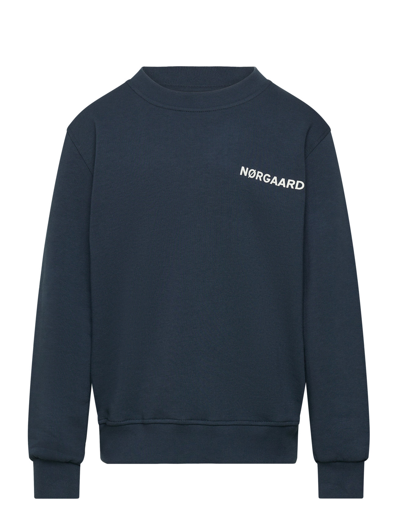 Organic Sweat Solo Sweatshirt Tops Sweatshirts & Hoodies Sweatshirts Navy Mads Nørgaard