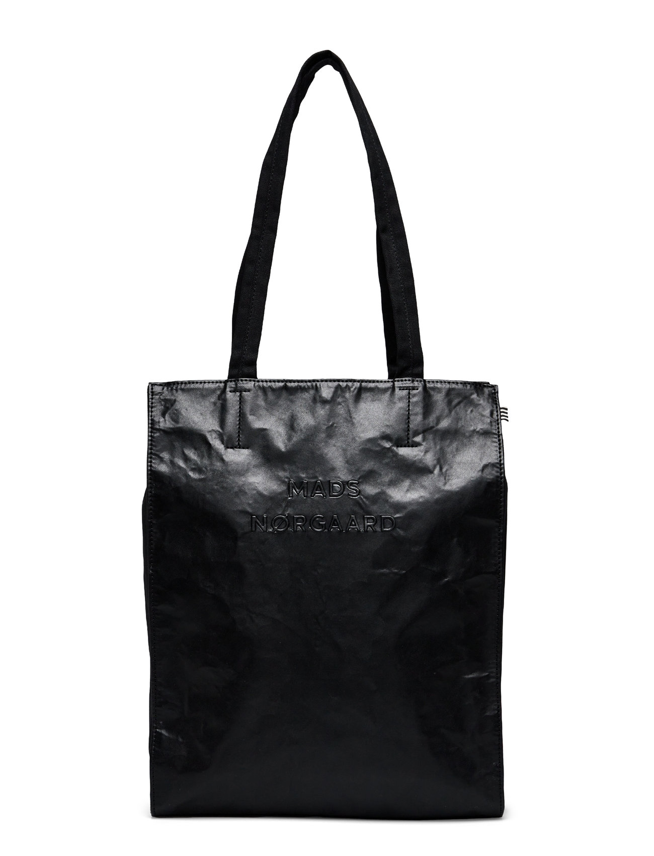 Mads Nørgaard Crinckle Journey Tote Bag Svart