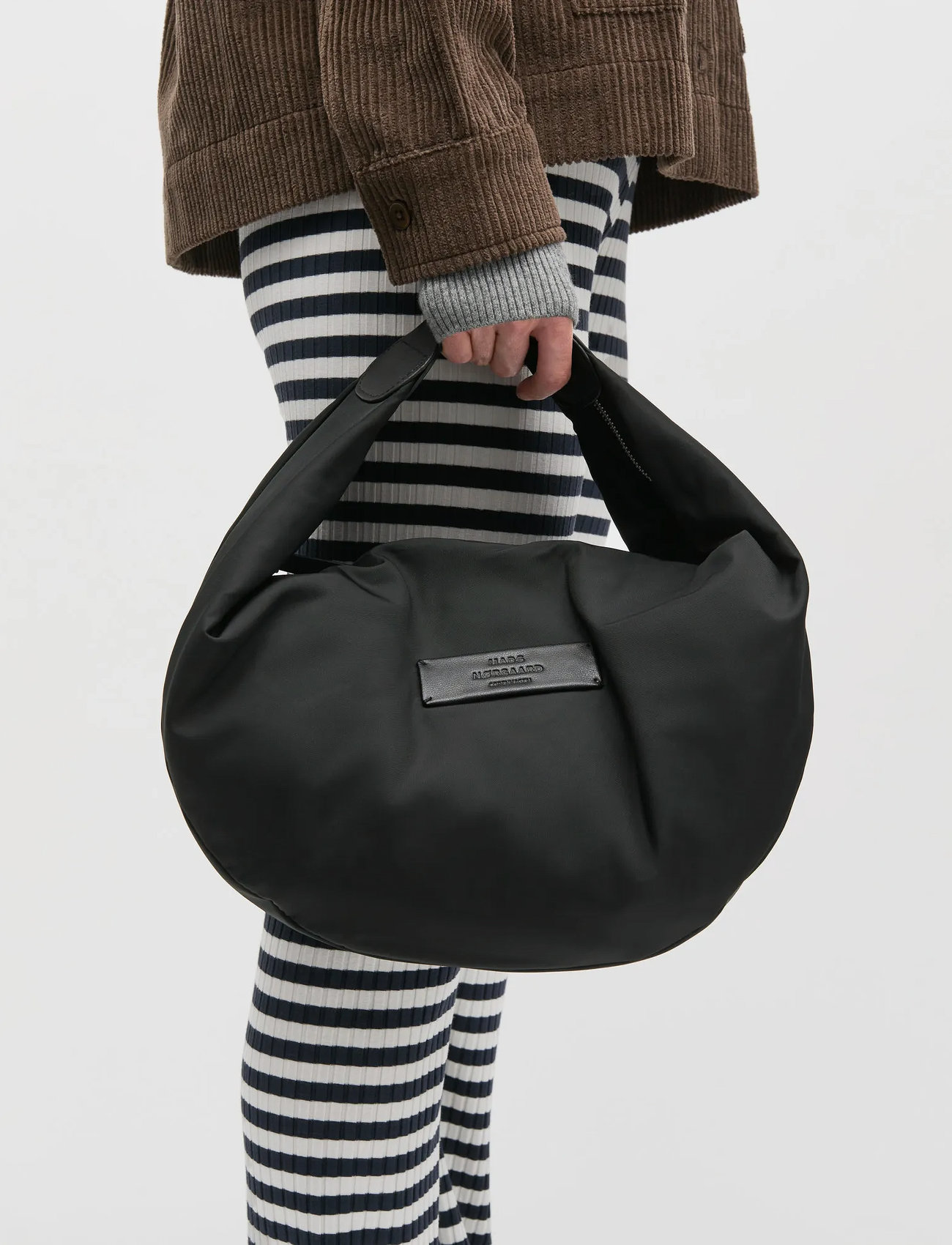 Mads Nørgaard Tian Morrigan Crossbody Bag, One Size, Black, Tasker > Crossbody-Tasker, Dame