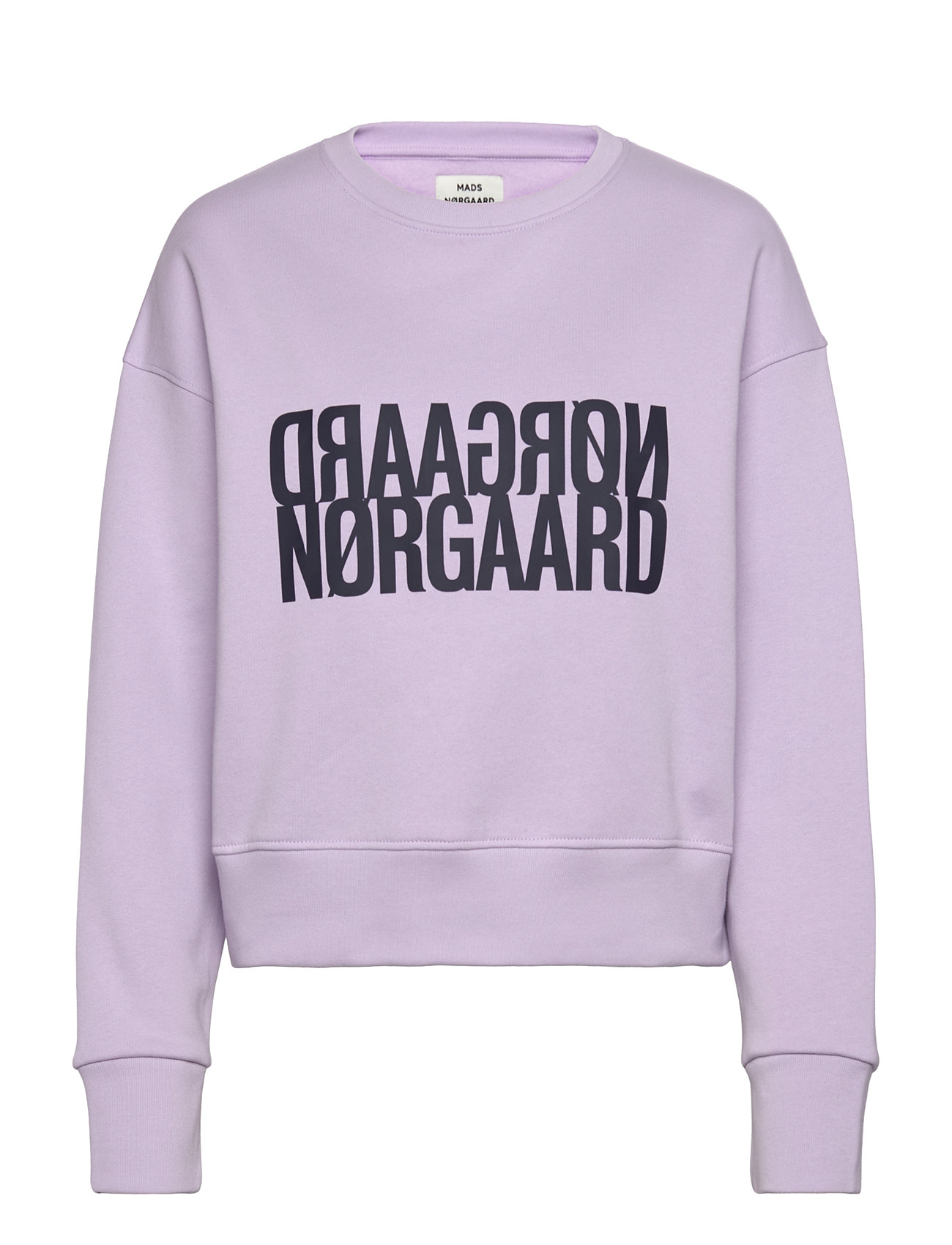 Organic Sweat Tilvina Sweatshirt Purple Mads Nørgaard