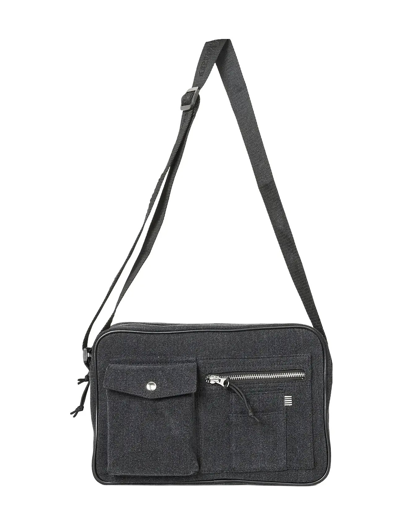MADS NØRGAARD Boutique Washed Cappa Schwarz - One Size - Damen