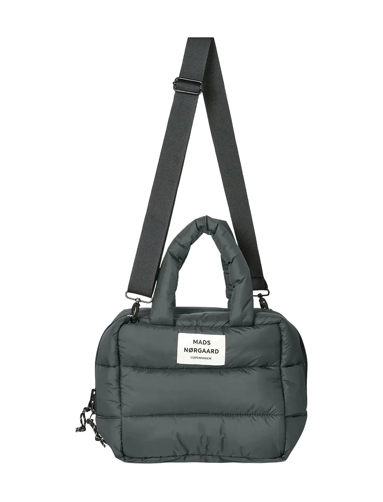 Mads Nørgaard Light Ripstop Boxy Bag, One Size, Grey, Tasker > Små Skuldertasker-Crossbody-Tasker, Dame