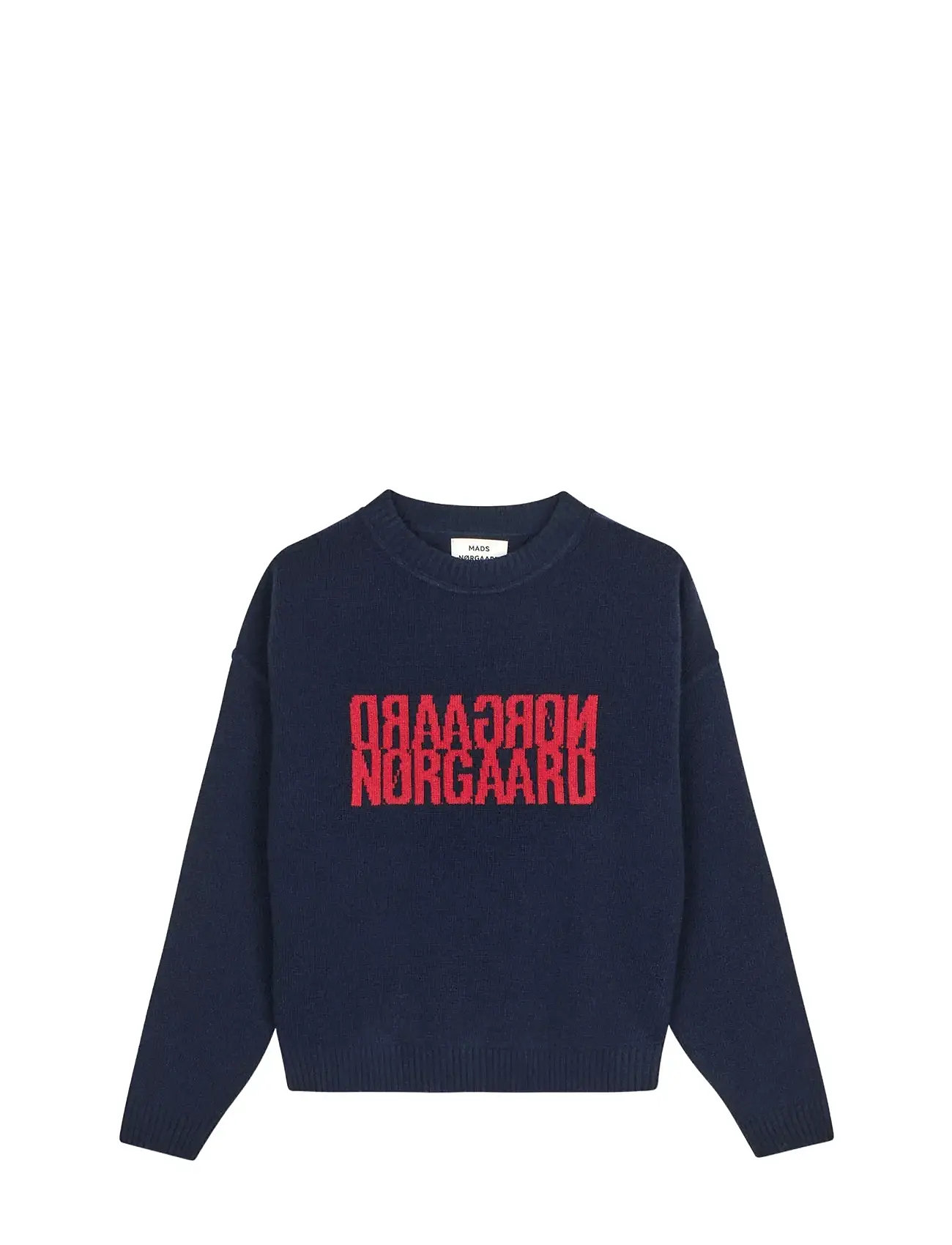 MADS NØRGAARD Yota Knit Tilona Pullover Navy - XL - Damen