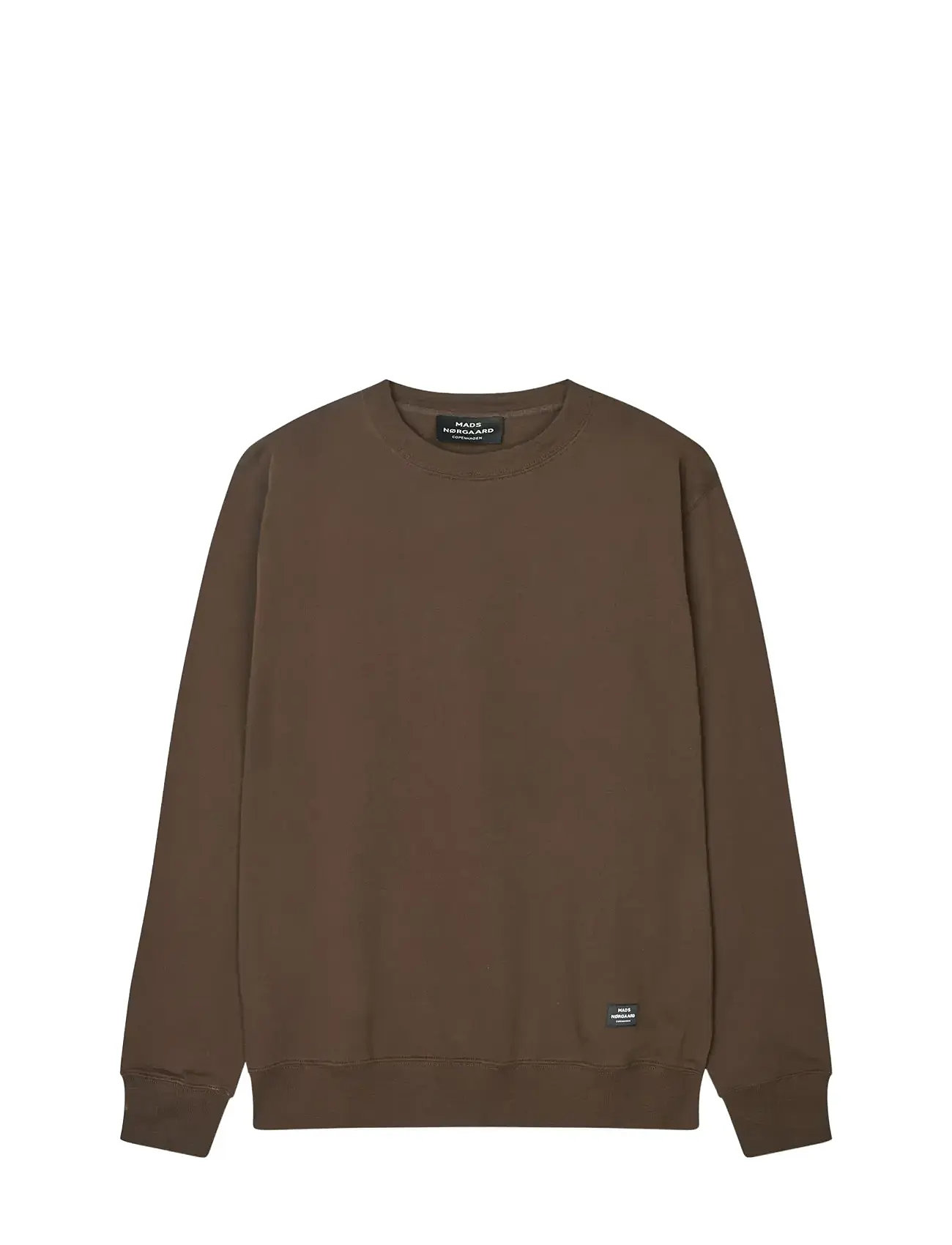 MADS NØRGAARD Hell Terry Asker Sweat Braun - L - Herren