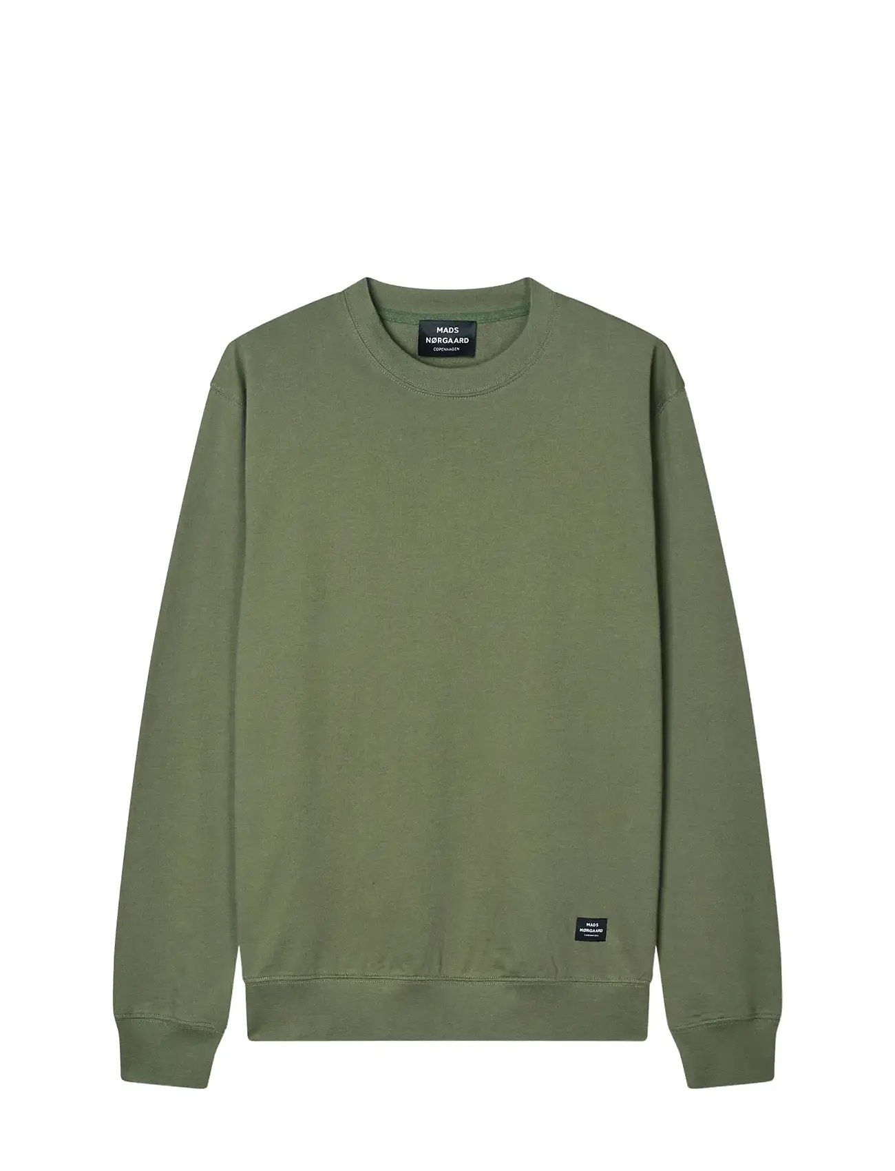 MADS NØRGAARD Hell Terry Asker Sweat Khaki - XL - Herren