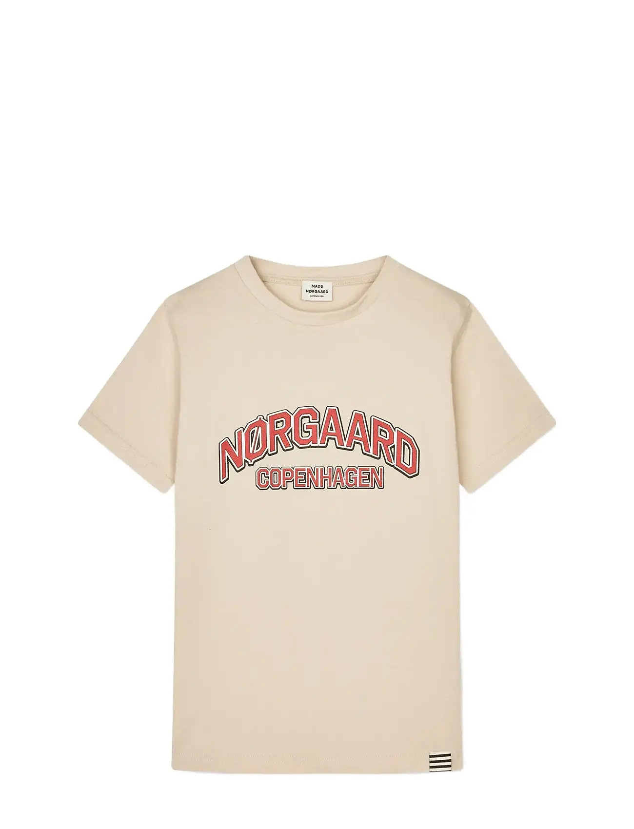 MADS NØRGAARD Printed Tee Thorlino Tee Cream - 140 - Kinder