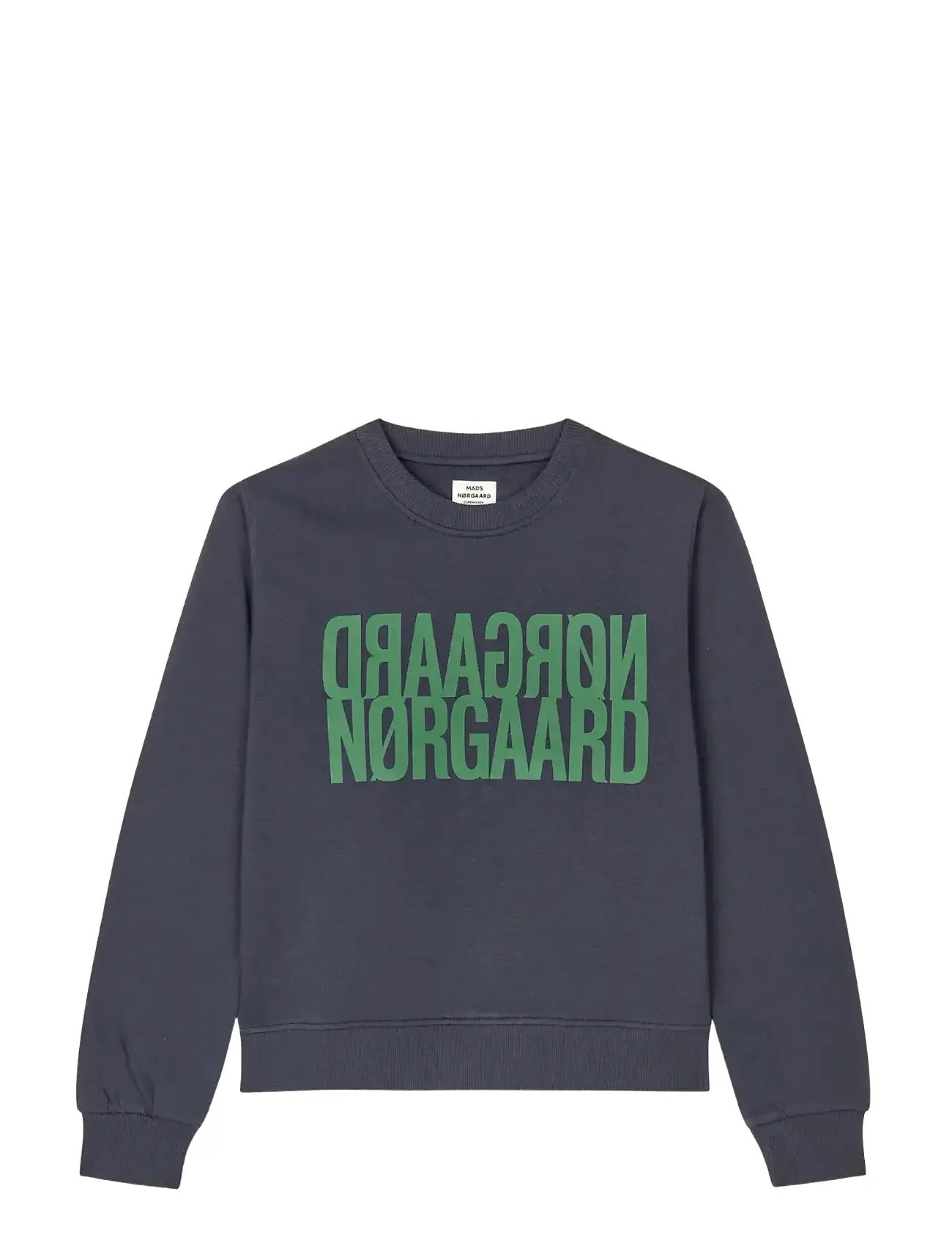 Mads Nørgaard Original Sweat Talinka Sweatshirt, 128, Navy, Sweatshirts & Hættetrøjer > Sweatshirts, Børn