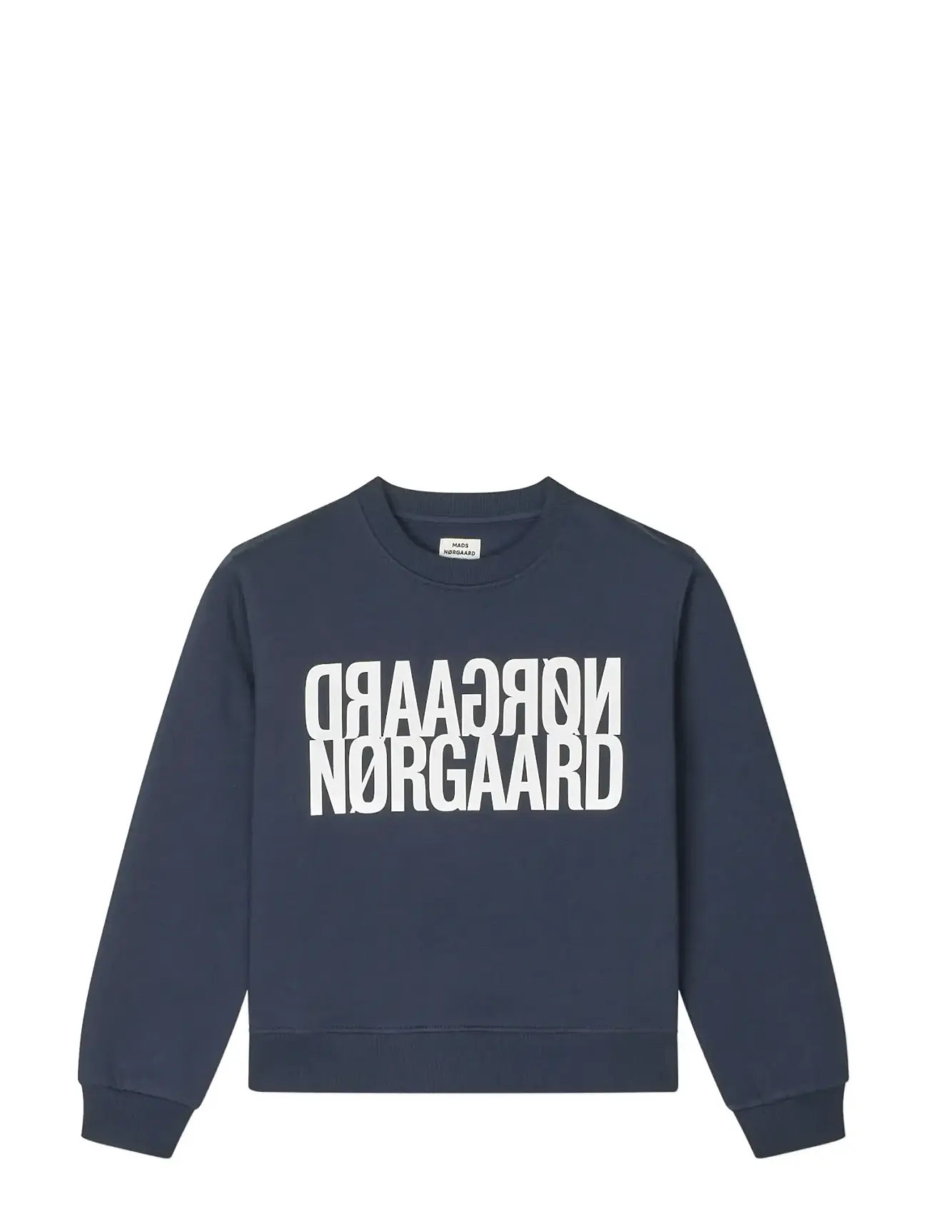 Mads Nørgaard Original Sweat Talinka Sweatshirt, 164, Navy, Sweatshirts & Hættetrøjer > Sweatshirts, Børn