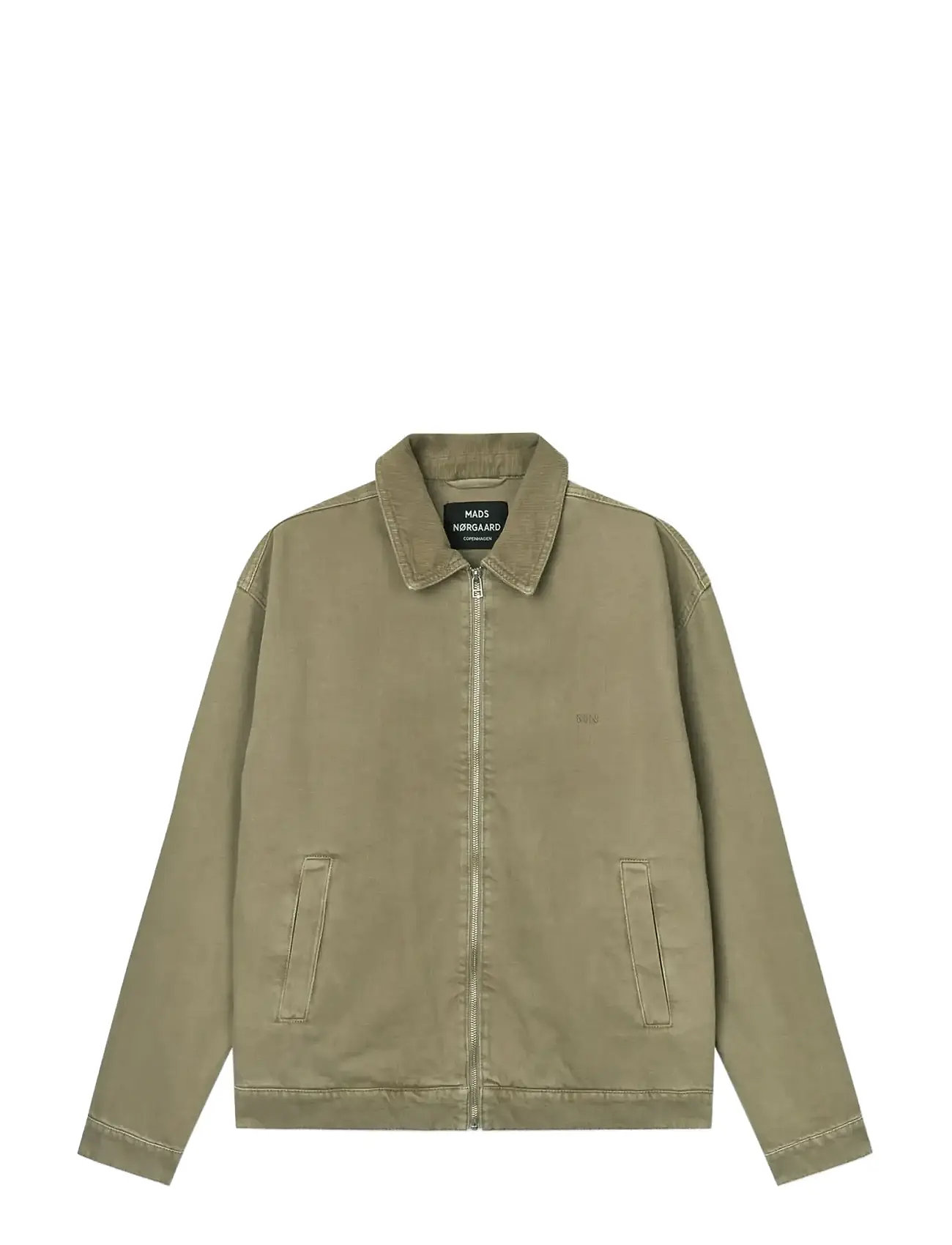 Mads Nørgaard Soil Denim Norton Jacket, XL, Khaki green, Jakker > Lette Jakker, Herre