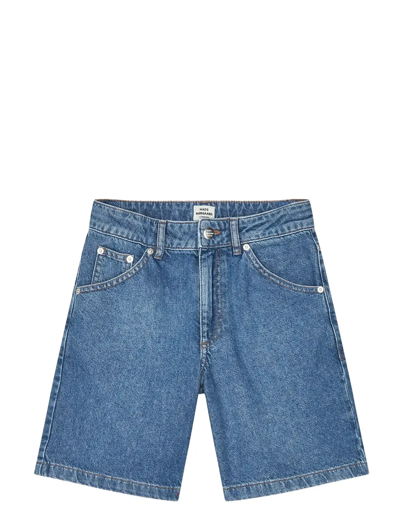 Mads Nørgaard Hildred Blue Conner Shorts, 152, Blue, Underdele > Shorts, Børn