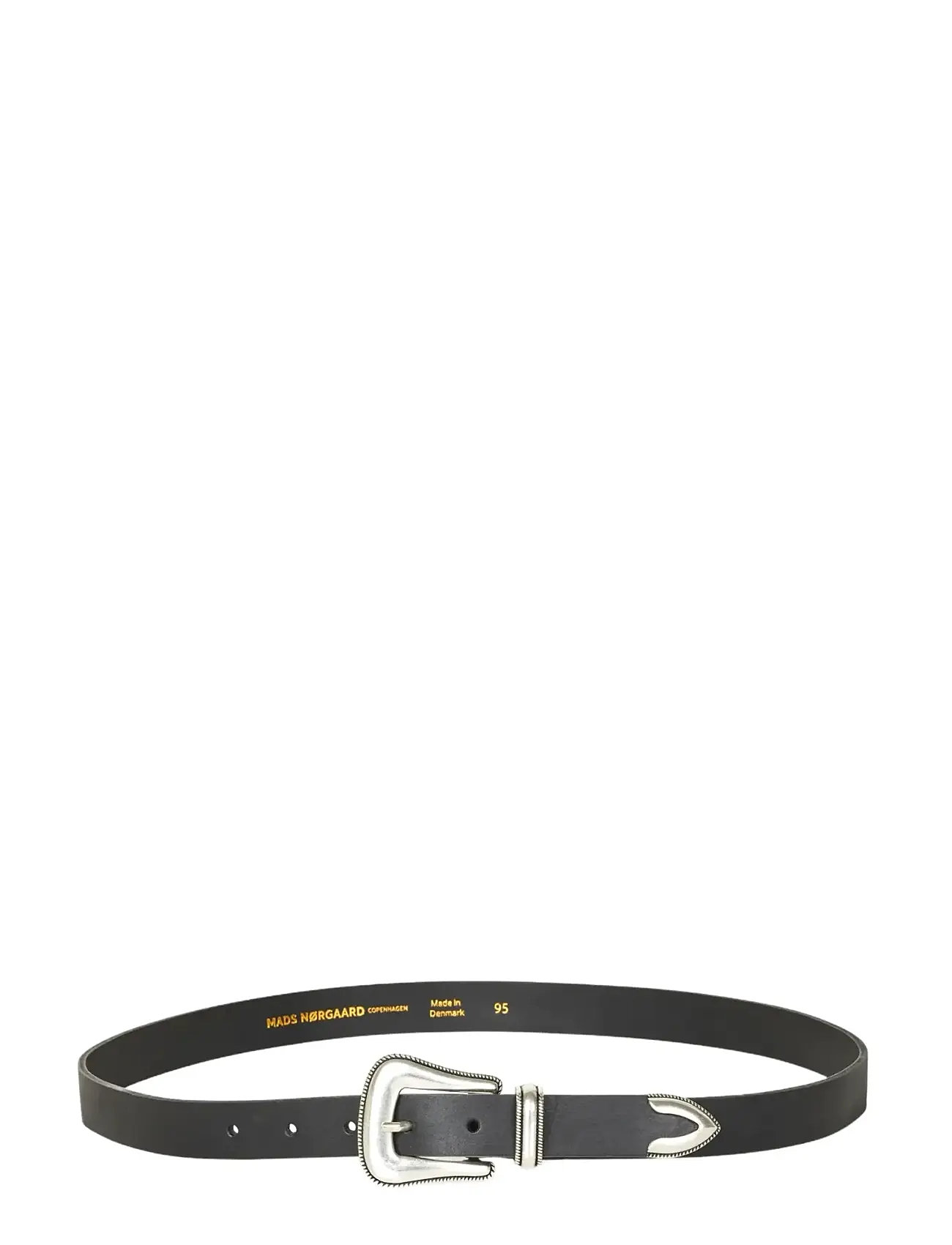Mads Nørgaard Skin Billy Belt, 85, Black, Bælter > Klassiske Bælter, Herre