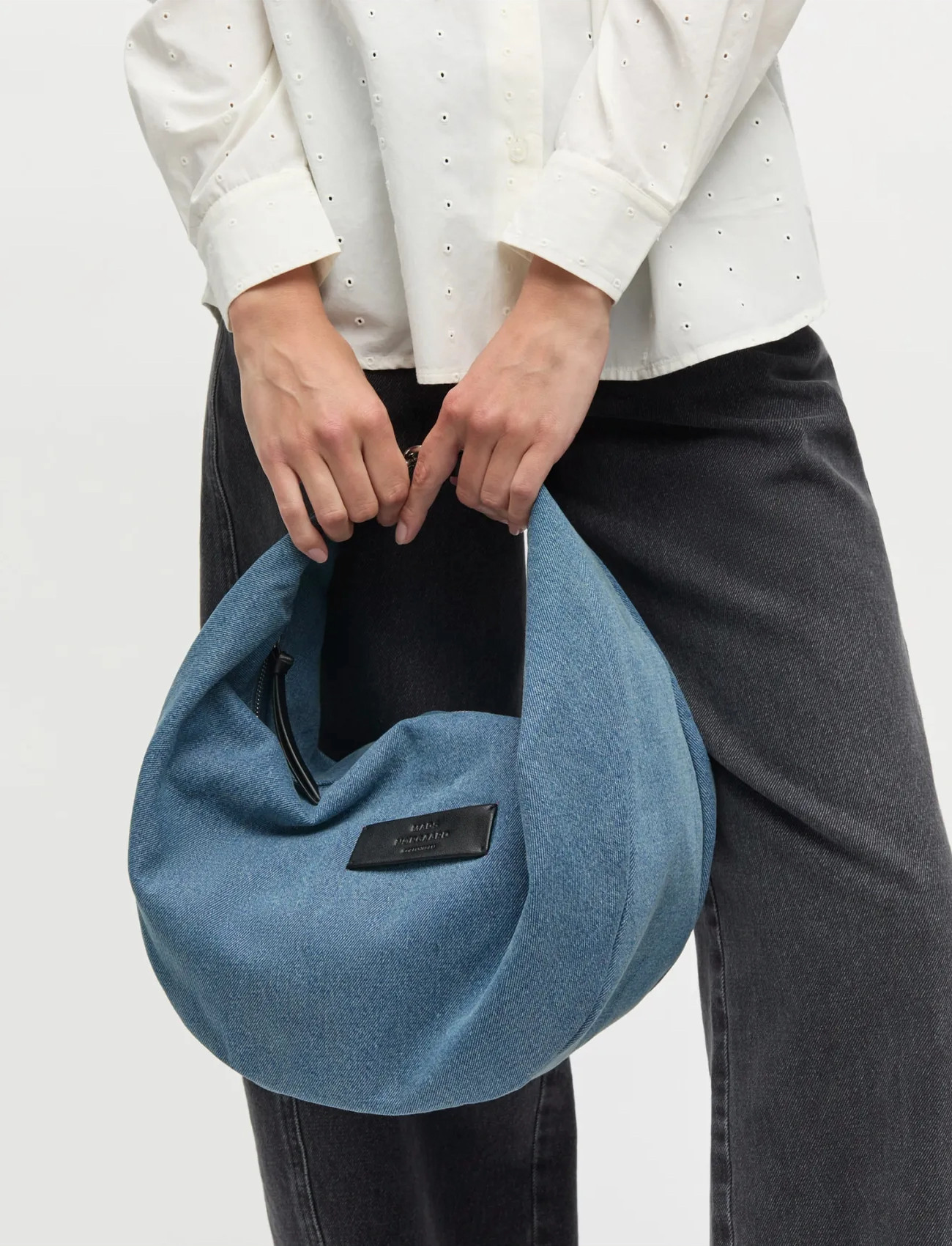 Mads Nørgaard Denimi Morrigan Crossbody Bag, One Size, Blue, Tasker > Crossbody-Tasker, Dame