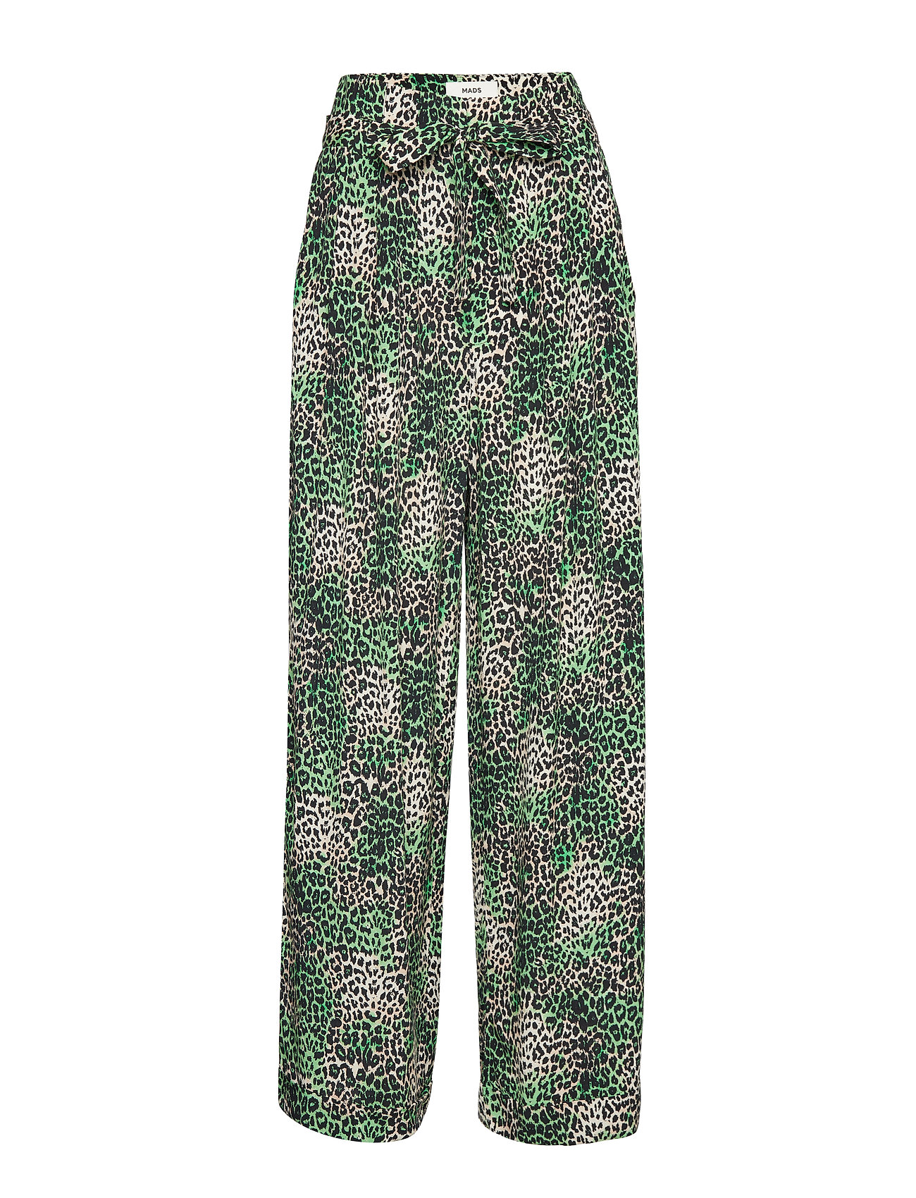 Mads Nørgaard Jungle Dream Pleasy Vida Byxor Grön [Color: GREEN ANIMAL ][Sex: Women ][Sizes: 40,42 ]