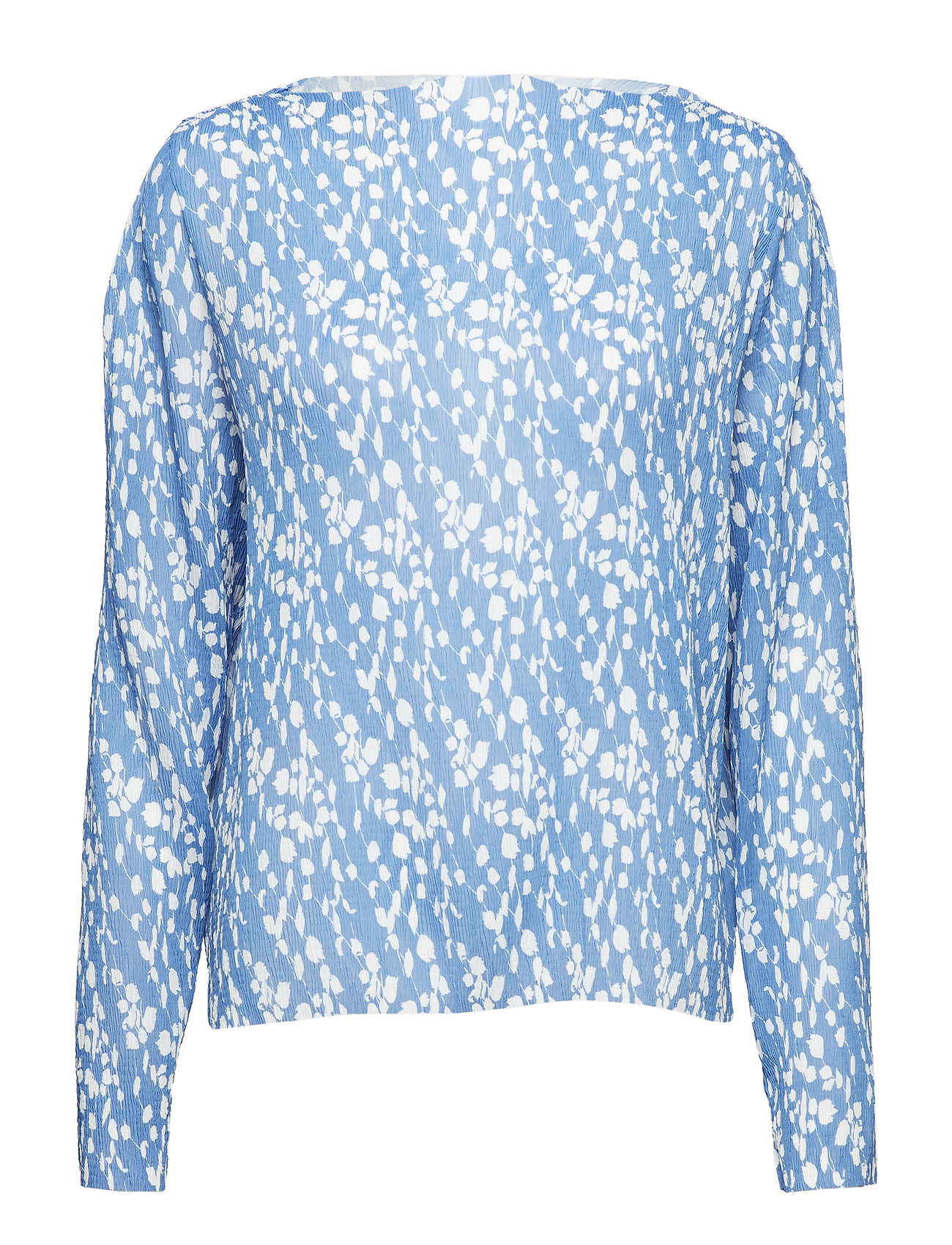 Flora Crepe Blizella Blouse Lange Mouwen Blauw Mads Norgaard mads norgaard kopen in de aanbieding Flora Crepe Blizella Blouse Lange Mouwen Blauw Mads Norgaard mads norgaard kopen in de aanbieding