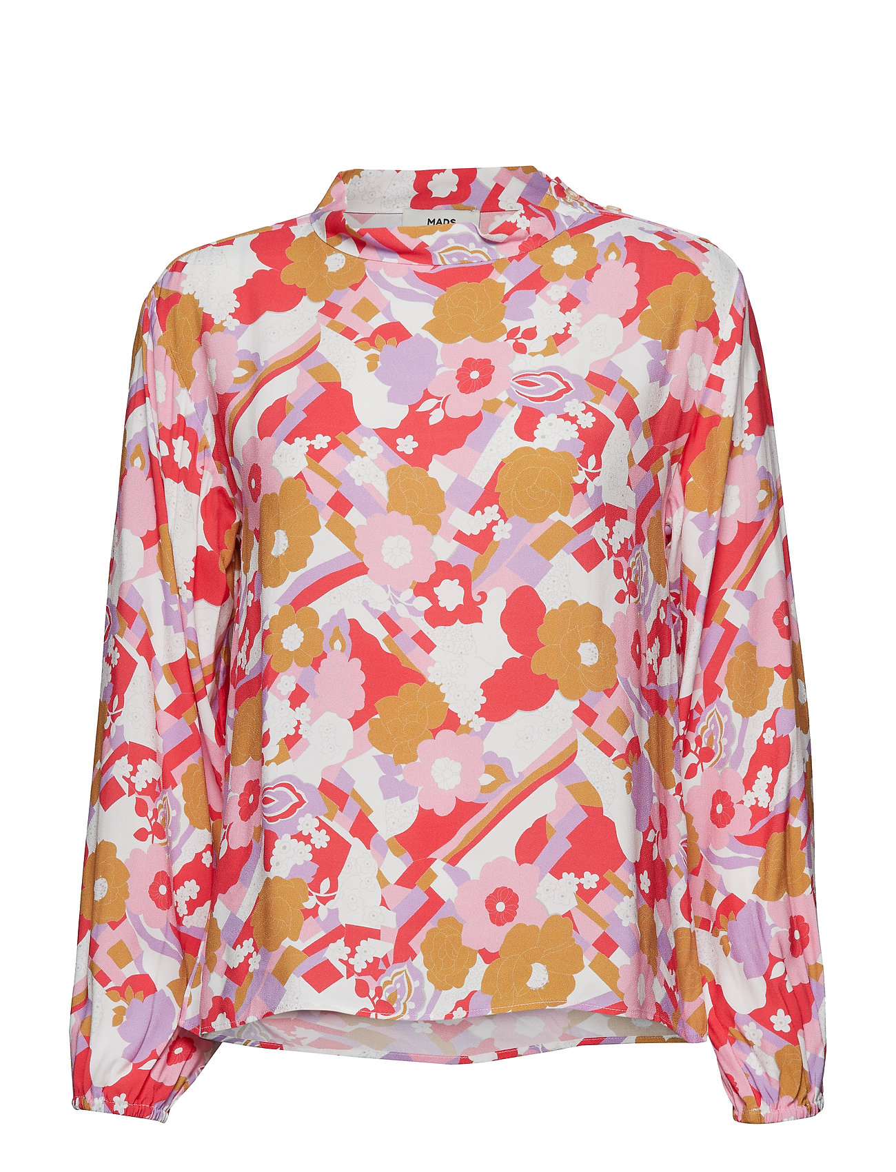 Flower Viscose Bluzza Blouse Lange Mouwen Roze Mads Norgaard mads norgaard kopen in de aanbieding Flower Viscose Bluzza Blouse Lange Mouwen Roze Mads Norgaard mads norgaard kopen in de aanbieding