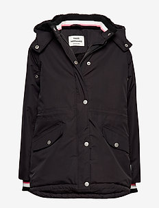 Winter Jakoba N - OBSEDIAN/ NEON PINK