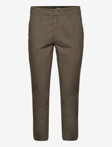 Dyed Air Cotton Posso Pant - chino's - grape leaf