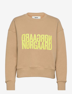 Organic Sweat Tilvina Sweatshirt FAV - sporta džemperi un džemperi ar kapuci - croissant