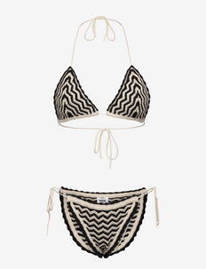 Biocolor Sophia Swimwear - bikini set - black/white swan