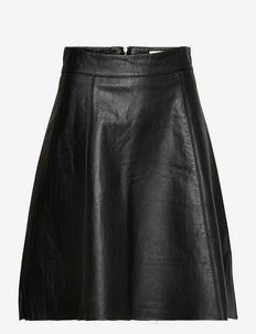 Bio Leather Stelly C Skirt - skinnkjolar - black
