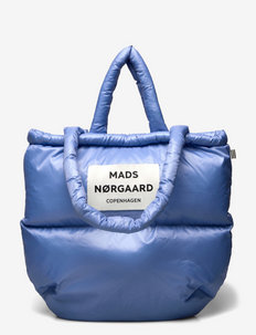 Tech Poly Pillow Bag - tote bags - della robbia blue