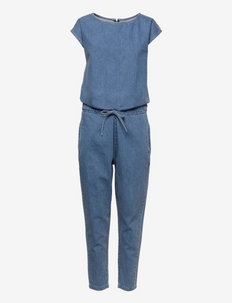 Vintage Denim Cavi Jumpsuit - tøj - vintage blue