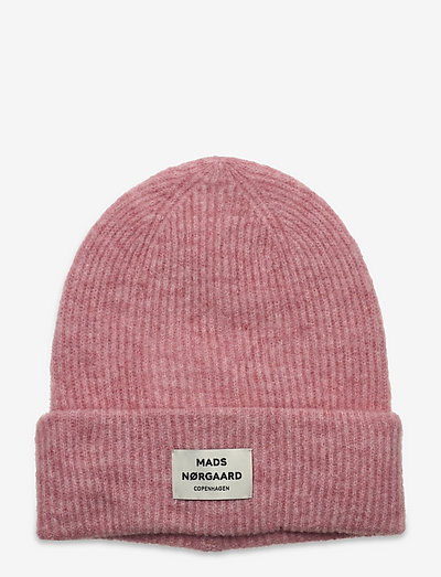 Winter Soft Anju Hat - adītas cepures - pink nectar