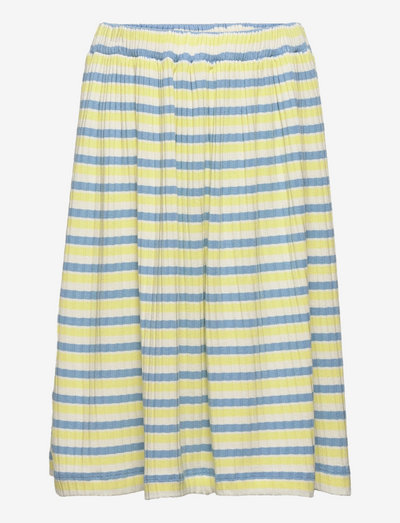 5x5 Stripe Sagalina Skirt - maxi skirt - multi sunny lime