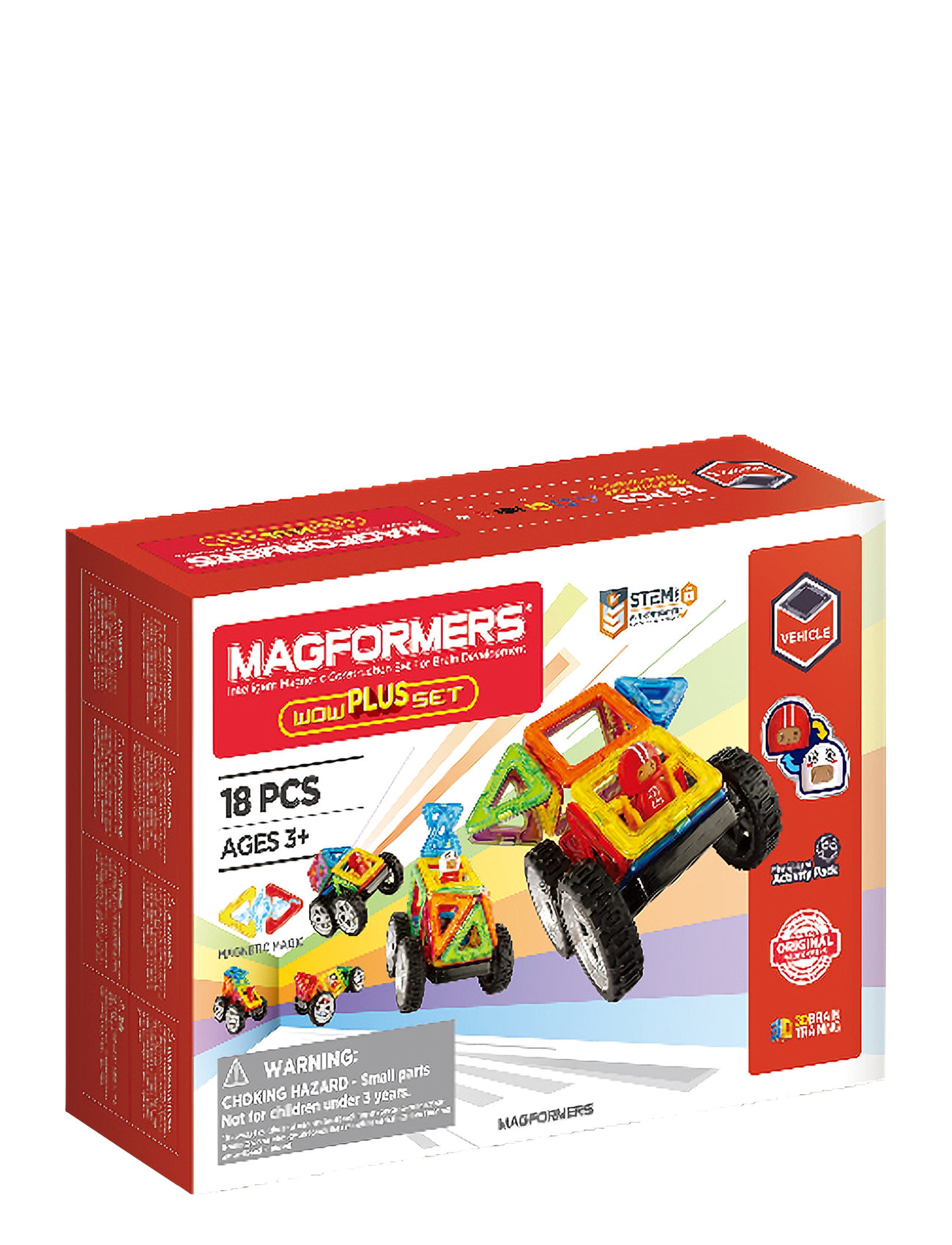 Magformers Wow Plus Set Toys Building Sets & Blocks Building Sets Multi/patterned Magformers