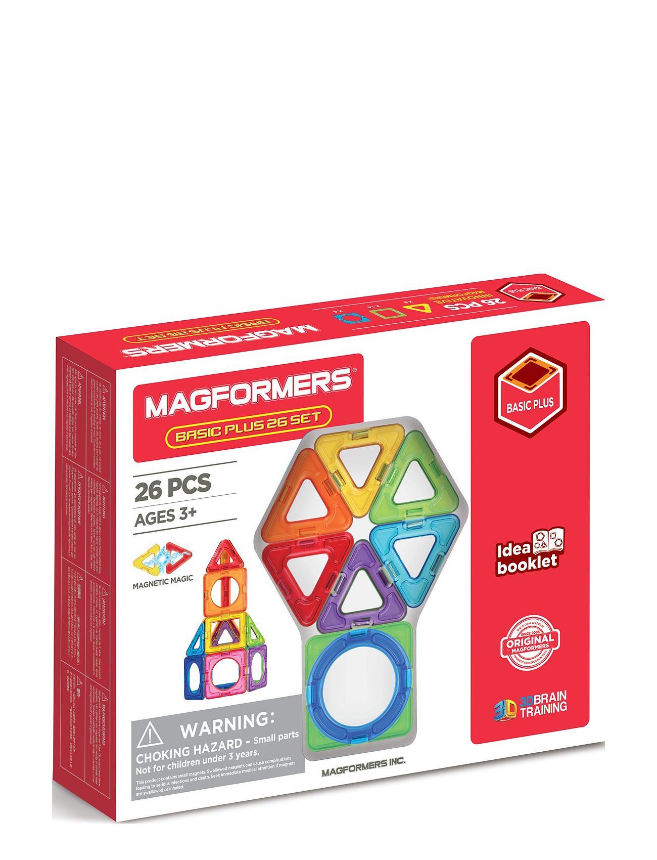 Magformers Basic Plus 26 Toys Puzzles And Games Puzzles Classic Puzzles Multi/patterned Magformers