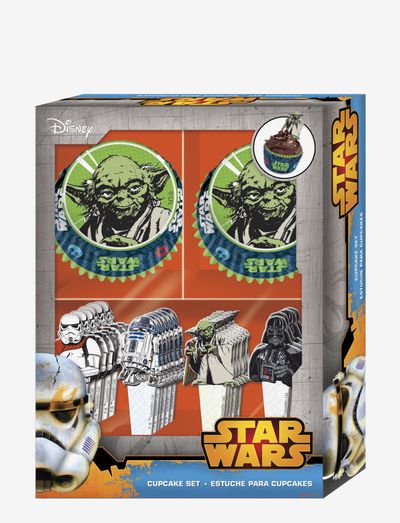 Star Wars Bakery Cupcake -set with toppers - mafinu formiņas - multi coloured