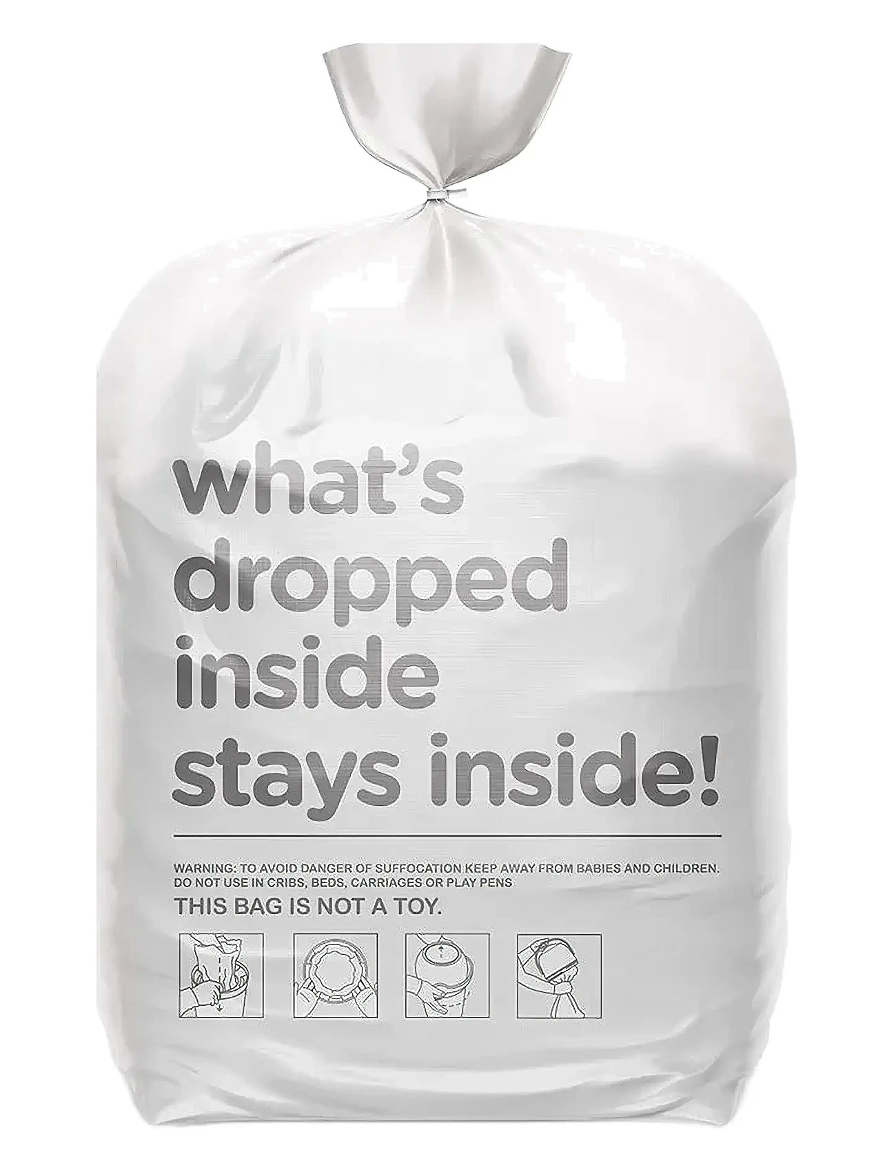 Magic Original Magic Bag 3X15, One Size, Beige, Care & Hygiene > Nappy Bins (diaper Bins), Børn