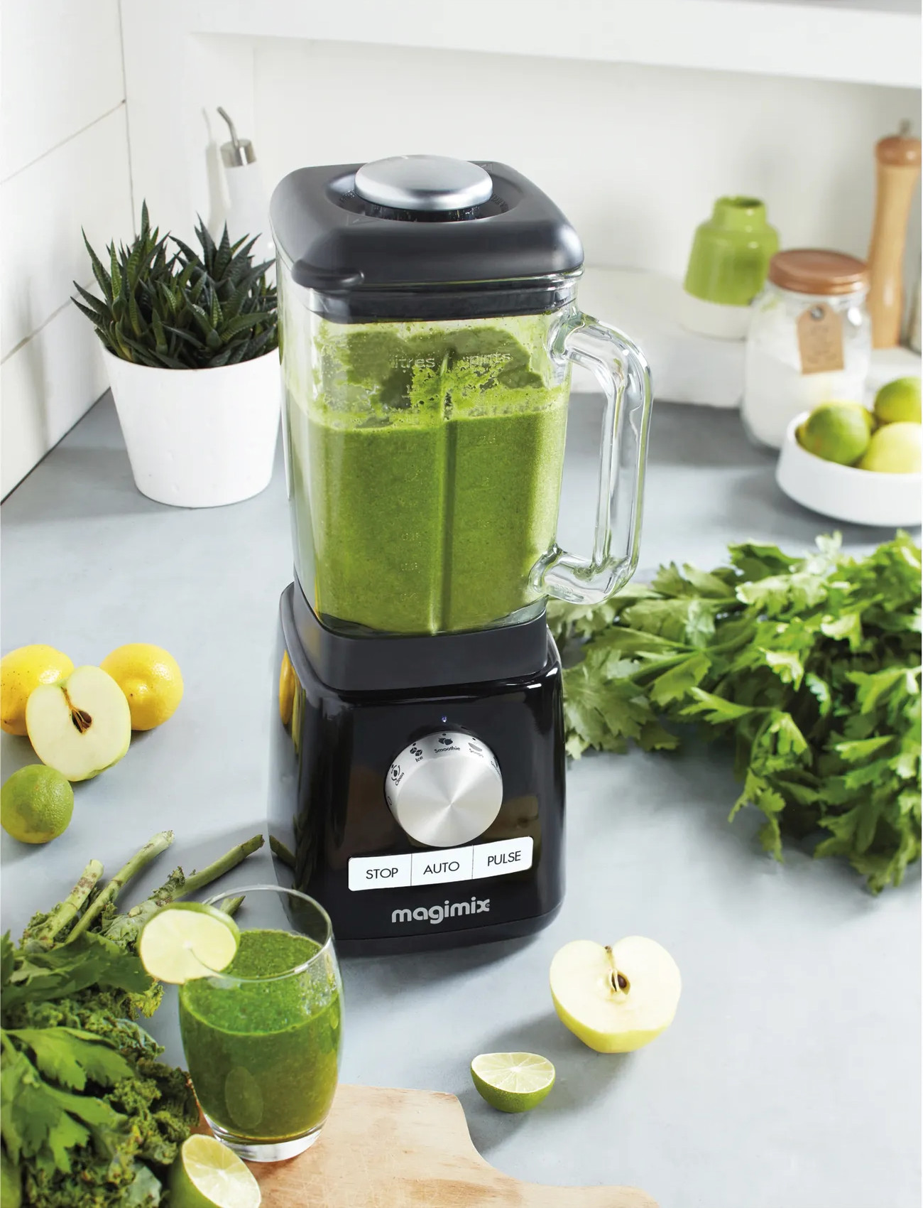 Magimix Blender Power 4 1300 Watt, 1.8 LITER x 18, Black, Køkkenmaskiner > Mixere Og Blendere, Unisex