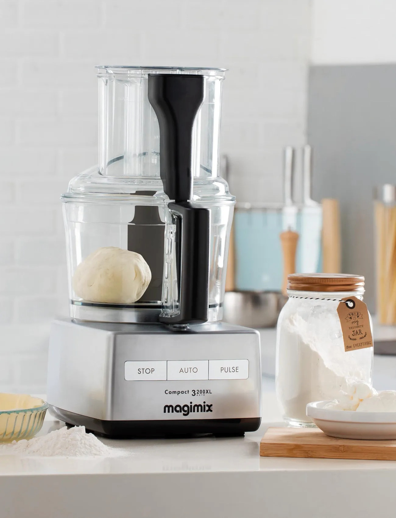 Magimix Foodprocessor Cs 3200 Xl 650 Watt, 650 W x 46, Nude, Køkkenmaskiner > Foodprocessorer, Unisex