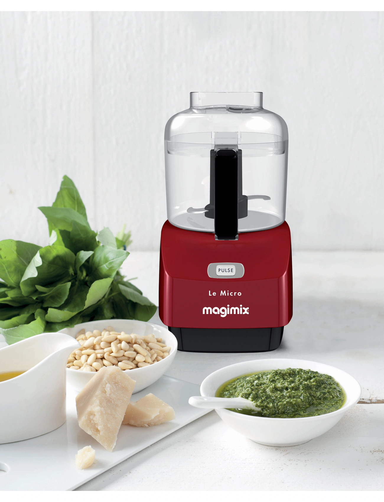 Magimix Magimix Minihakker 290 Watt, 0.83 LITER x 17, Burgundy, Køkkenmaskiner > Foodprocessorer, Unisex