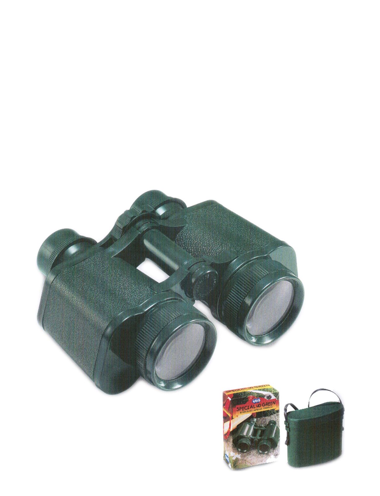 Binoculars With Carrying Case, Navir "Special 40 Green" Toys Role Play Toy Tools Green Magni Toys