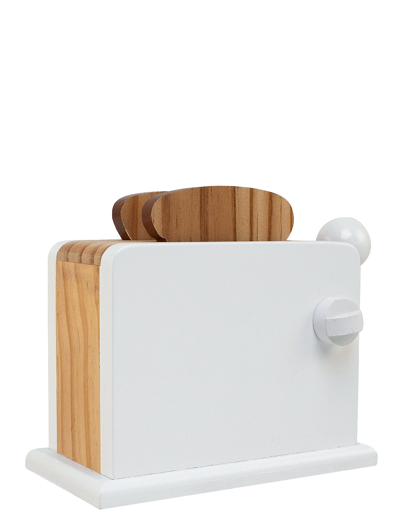 Toaster, White Toys Toy Kitchen & Accessories Toy Kitchen Accessories White Magni Toys