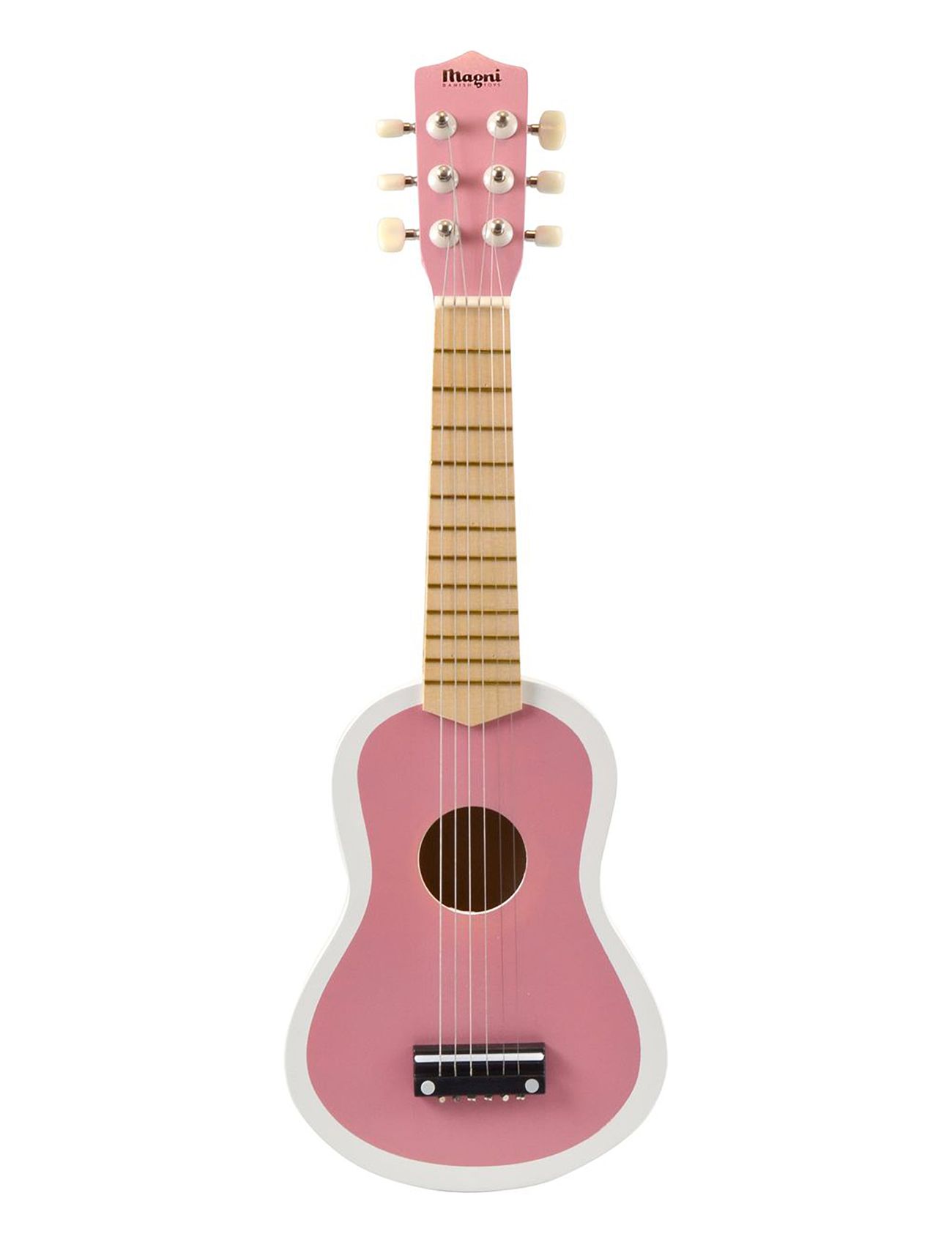 Pink / White Guitar Toys Musical Instruments Pink Magni Toys