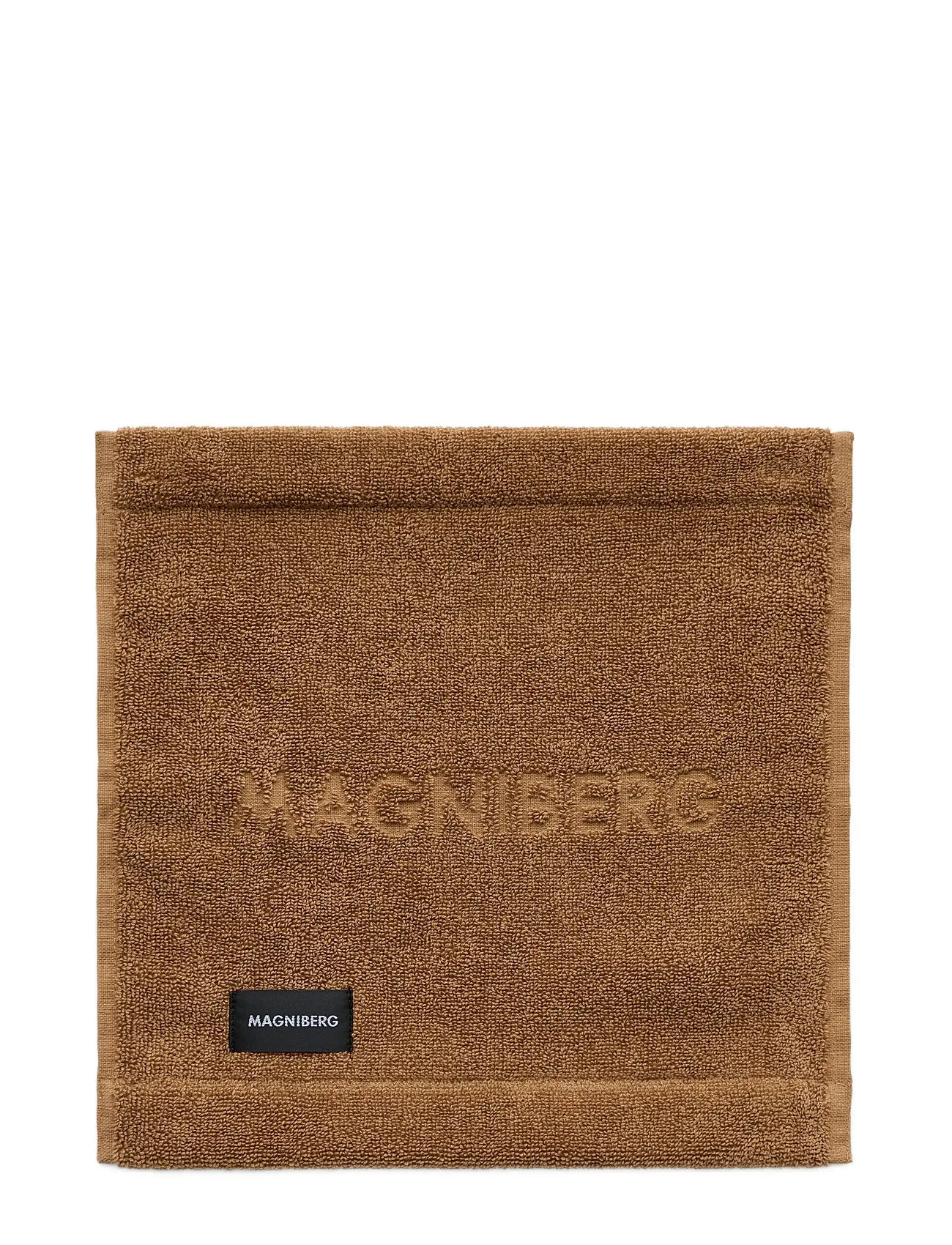 MAGNIBERG Gelato Face Cloth, 30X30 cm, Brown, Håndklæder Og Badehåndklæder > Ansigtshåndklæder, Unisex