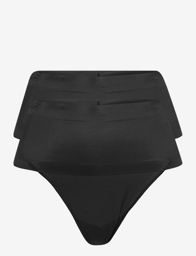 COVER YOUR BASES - thongs - black/black