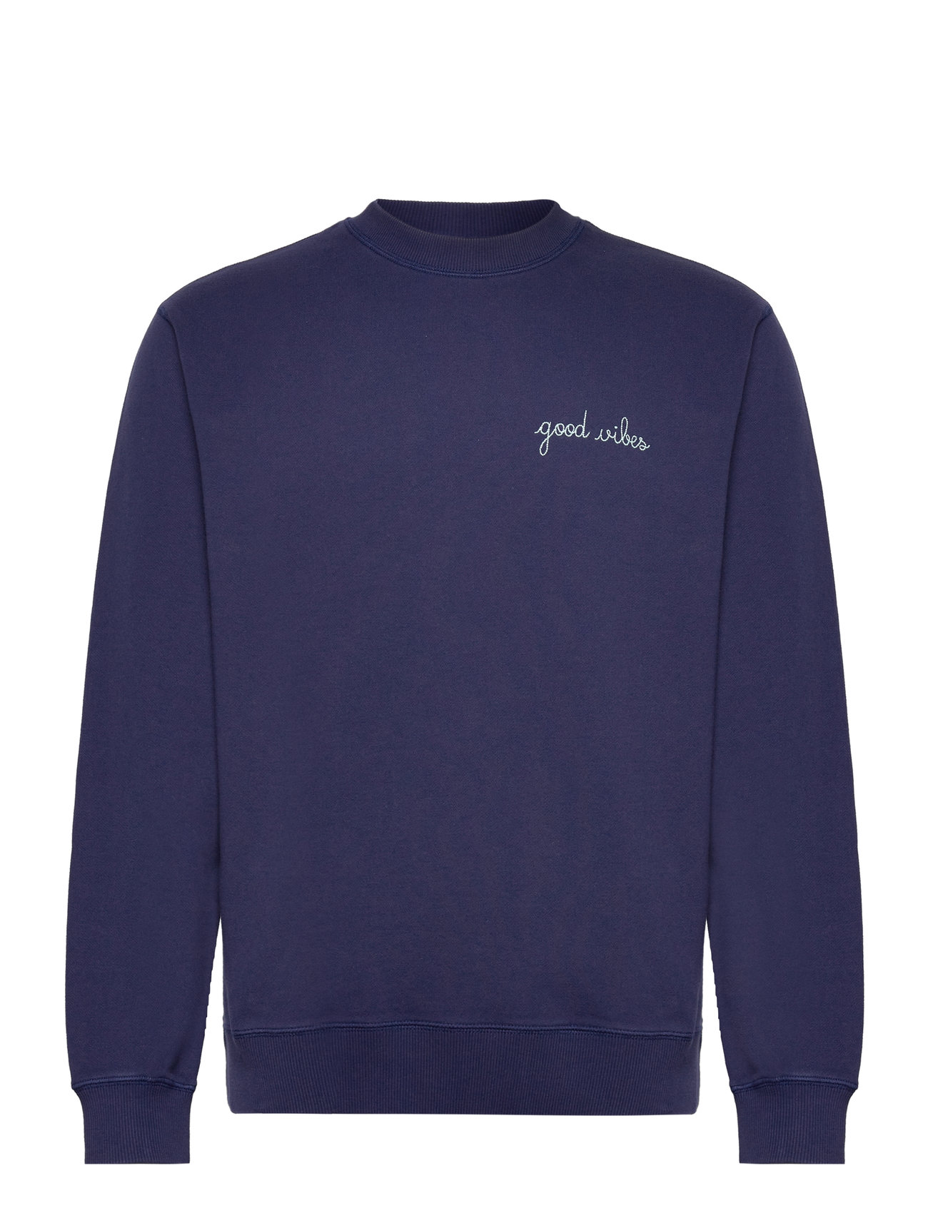 Charonne Good Vibes/Gots Designers Sweatshirts & Hoodies Sweatshirts Navy Maison Labiche Paris