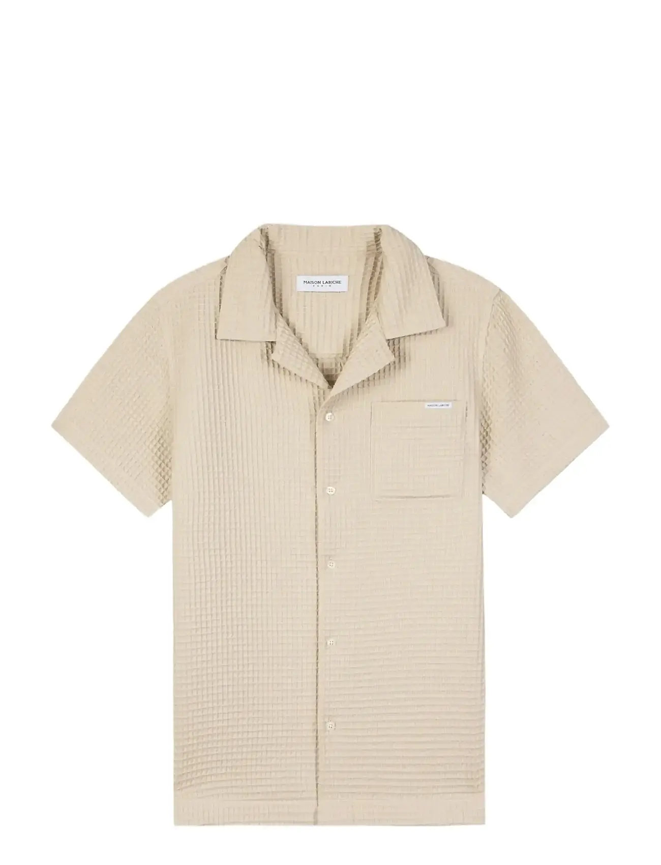 Maison Labiche Germain Maison Labiche, M, Beige, Skjorter > Afslappet Shirts, Herre